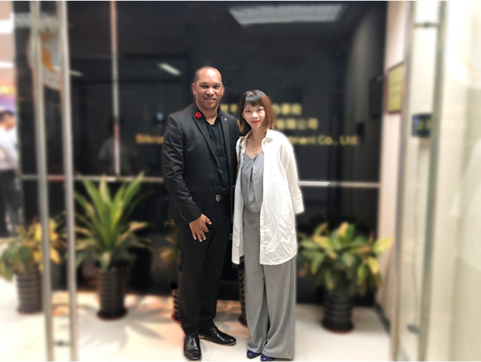 Meeting with one of our African clients