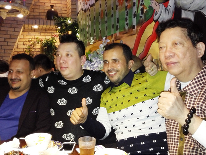 Customers from Yemen visit us. We have cooperated with each other for more than 5 years.